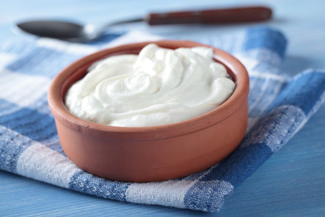 Грчки јогурт за исхрану са 6 латица