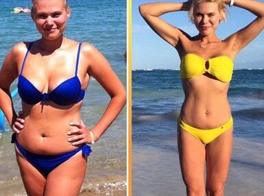 дијета од лубенице пре и после фотографије